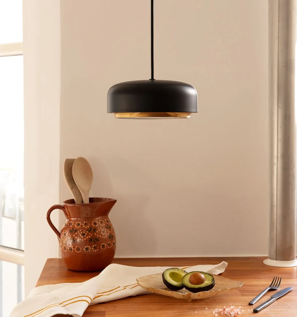 Lustra LED design minimalist scandinav Hazel mini - black