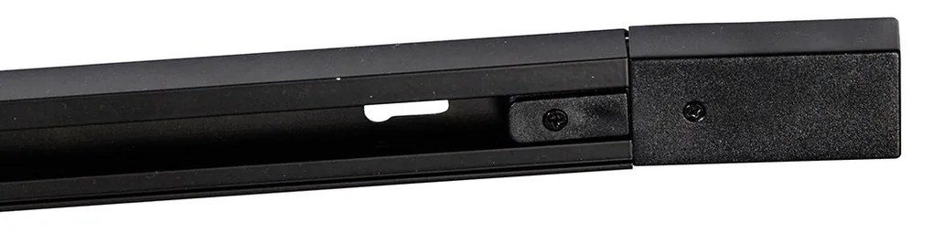 Sistem de iluminat pe șină modern cu 5 spoturi bronz închis monofazat GU10 70mm - Iconic Jeana Luxe