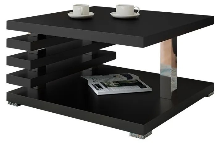 Măsuță de cafea Koramo (Negru lucios ). 1054273