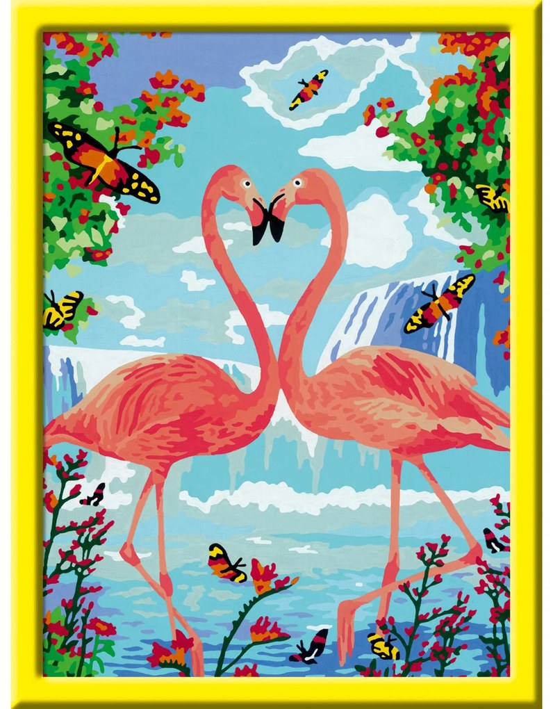 PICTURA PE NUMERE - FLAMINGO 2 - RAVENSBURGER (RVSPBN28991)