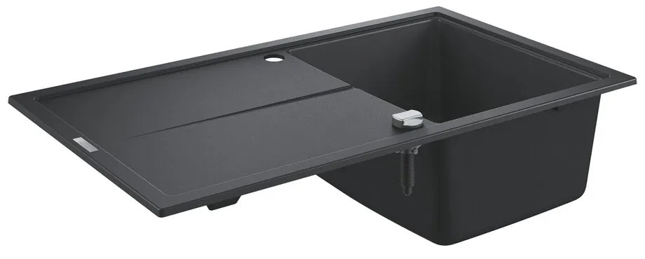 Chiuveta compozit Grohe K400 86x50.1 cm negru