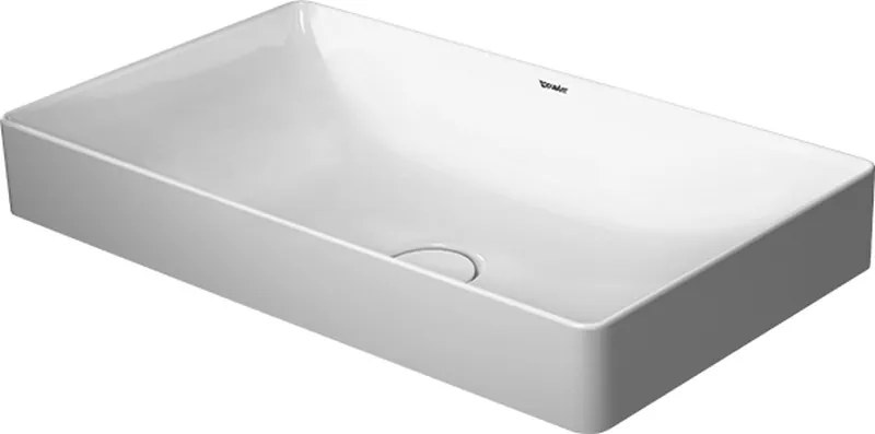 Duravit DuraSquare lavoar 60x34.5 cm dreptunghiular de blat alb 23556000001