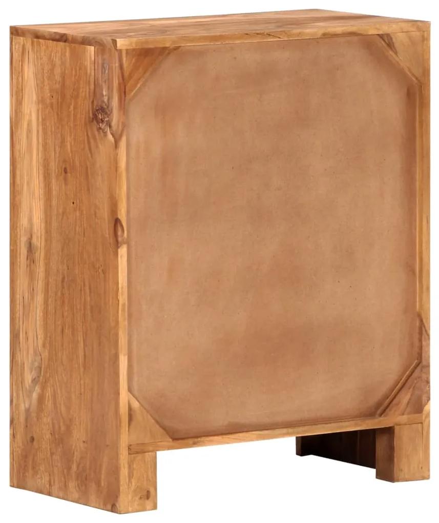 Servanta, 60x33x75 cm, lemn masiv de acacia 1, lemn masiv de acacia