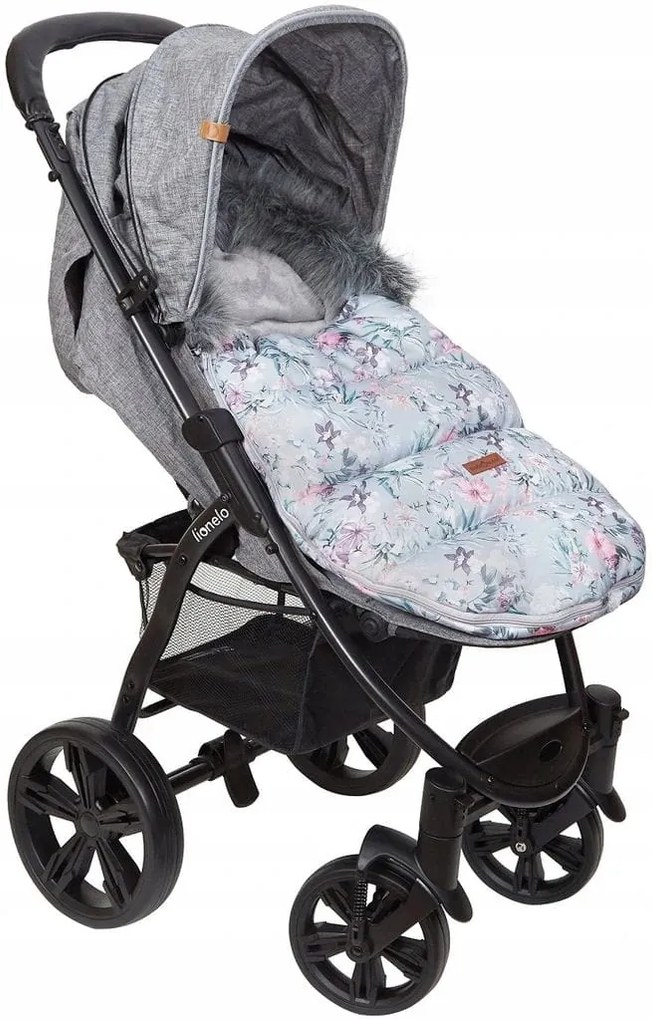 ShopJK SAC DE IARNĂ PENTRU CĂRUCIOR - LAVENDER GARDEN - 016541