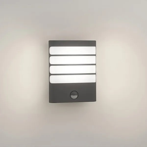 Corp de iluminat LED de exterior cu senzor RACCOON 1xLED/3W/230V IP44 Philips 17274/93/16