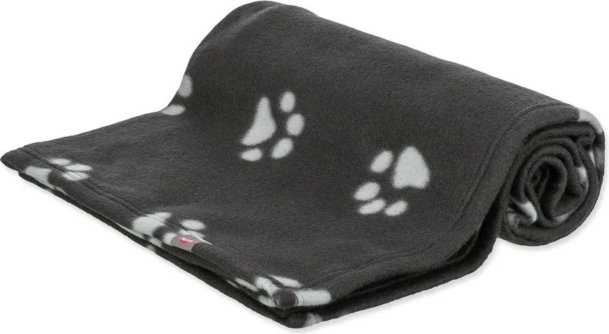 Pătură neagră pentru câini din polar/fleece 100x70 cm Trixie Barney – Plaček Pet Products