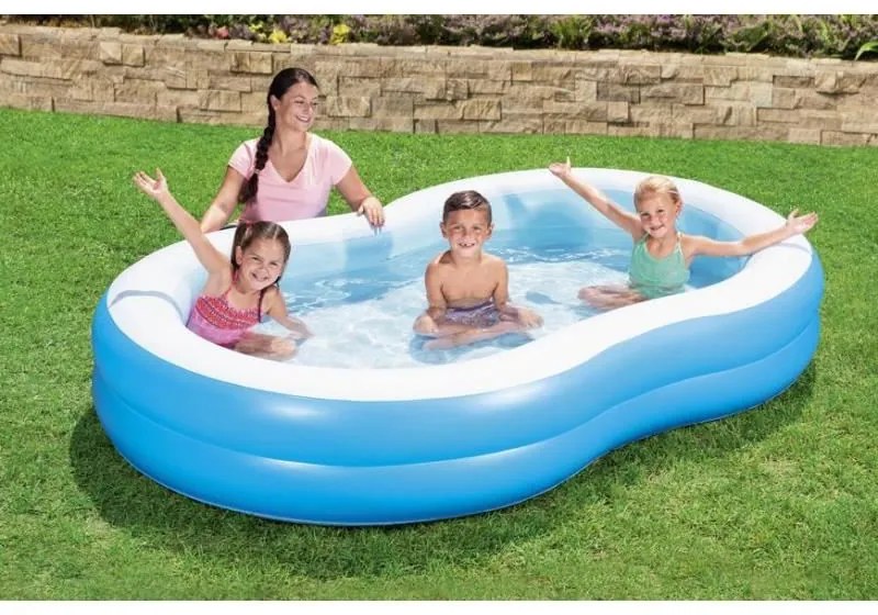 Piscina gonflabila, 262x157x46 cm, bestway big lagoon family