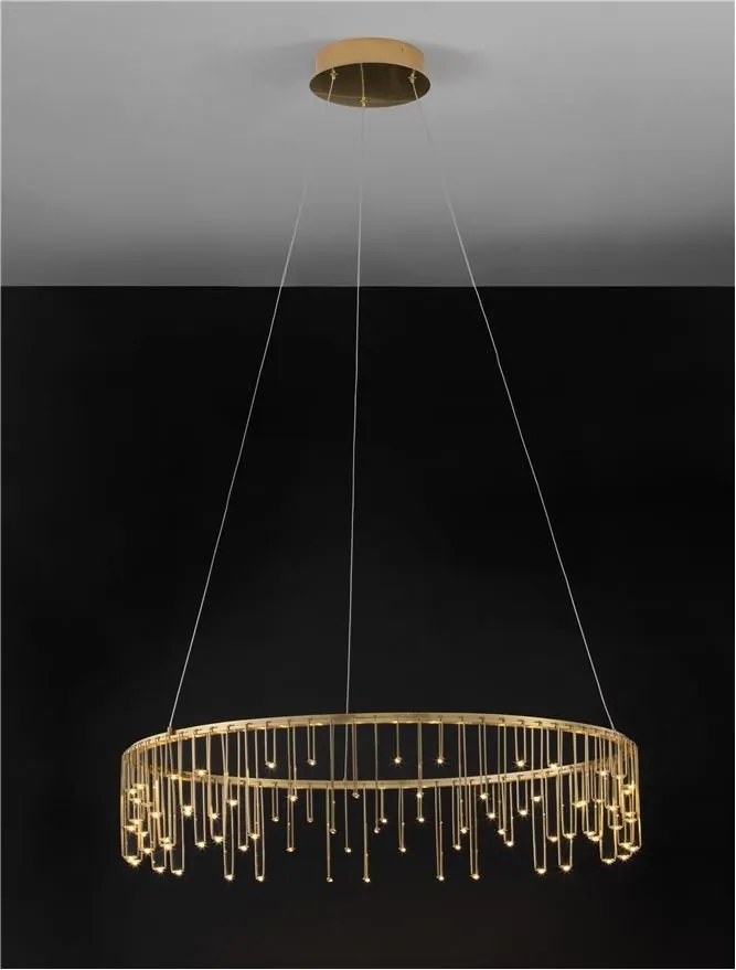 Lustra LED design ambiental deosebit Stellar 80cm