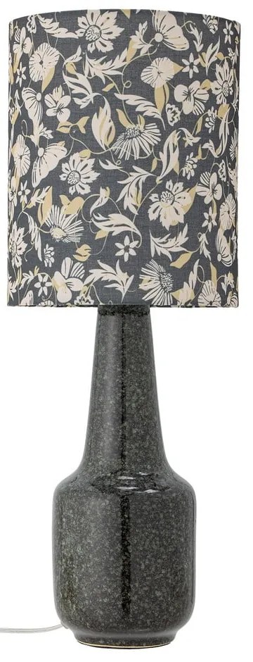 Veioză verde cu abajur textil (înălțime 62 cm) Olefine – Bloomingville