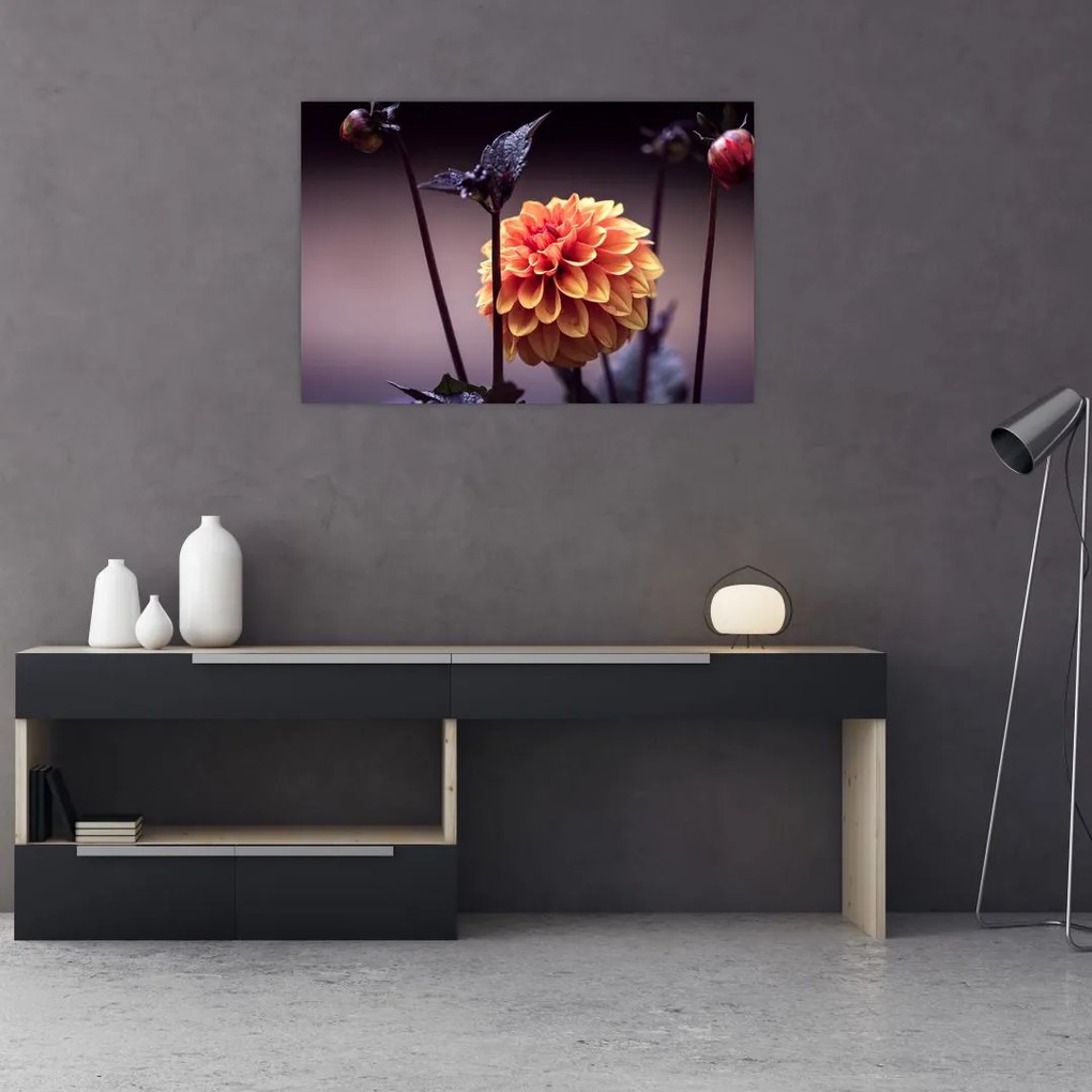 Tablou - Floare (90x60 cm)