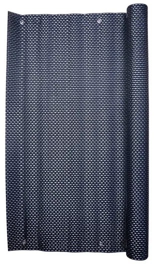 Paravan pentru balcon, terasa, gard, UV, 800 g/m2, antracit, 3x0.9 m