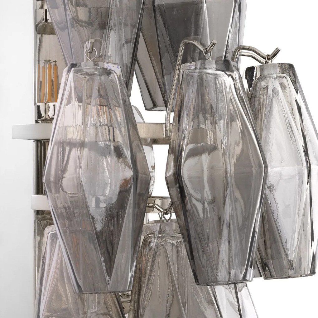 Aplica de perete design elegant LUX Benini nickel