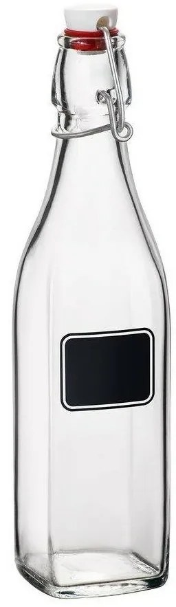 Florina Sticlă de sticlă cu capac cu clip Swing,500 ml