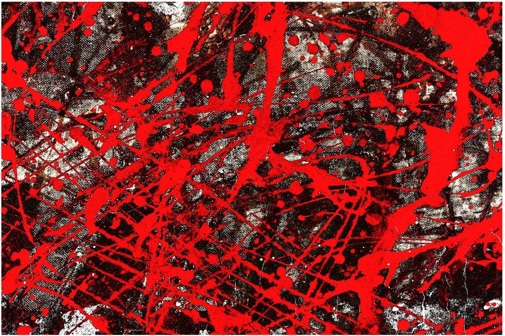 Tablou - Abstracție expresivă (90x60 cm)