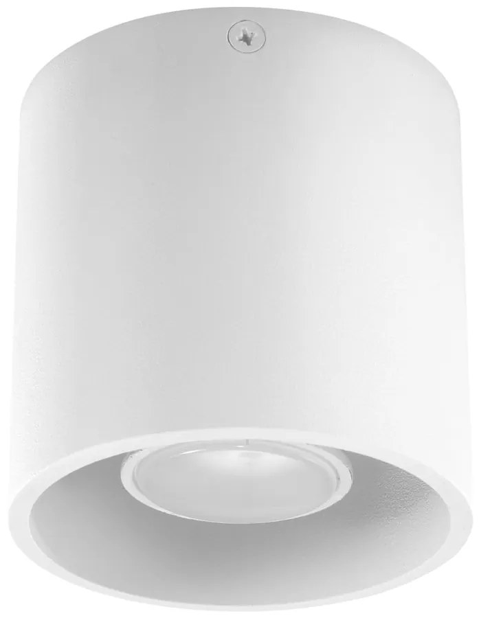 Plafonieră Sollux Roda, alb