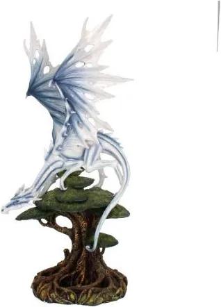 Statueta dragon de gheata Sapiens 56 cm