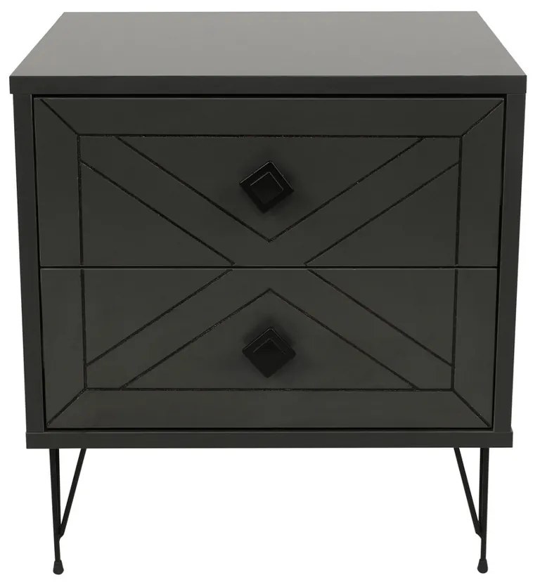 Noptieră Luna Anthracite