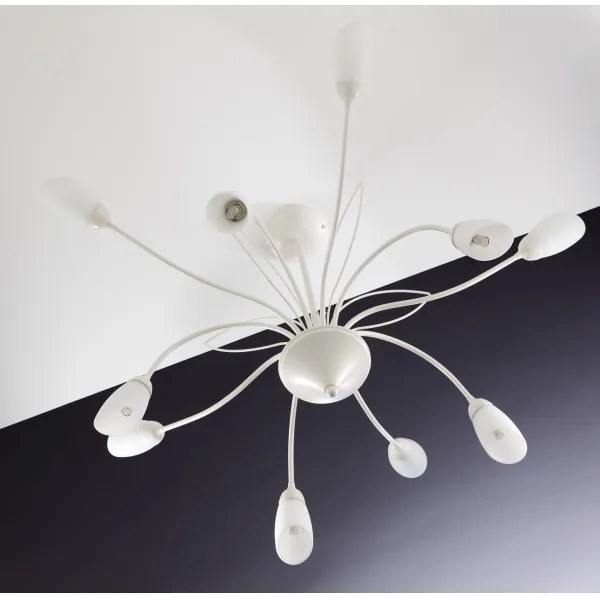 Jupiter 2061 - Lustra pe tijă GLORIOSA, 10xG9/14W/230V, crem