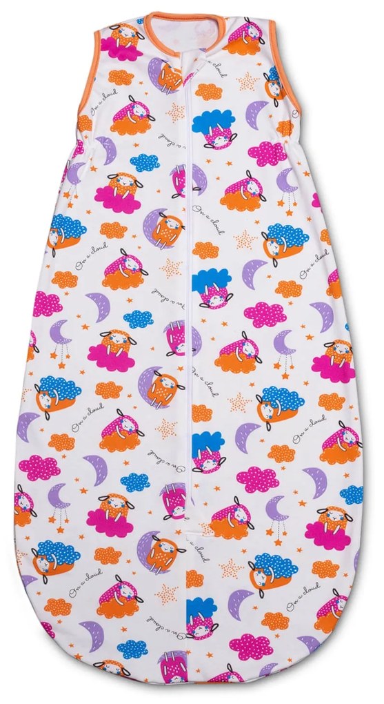 Sac dormit copii de vara 0-18 luni Kidizi On a Cloud, 80 cm, 0.5 tog