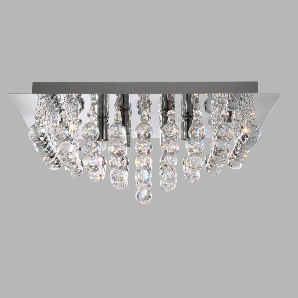 Plafoniera eleganta design modern Hanna 4L 6404-4CC SRT
