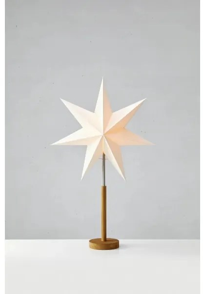 Markslöjd 706213 - SPERANZA, decorațiune de Crăciun, 1xE14/6W/230V, Ø 45 cm, pin/crem.