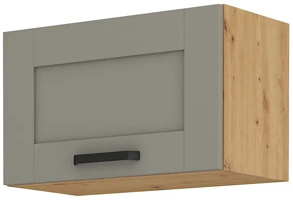 Dulap superior de bucătărie Lucid 60 GU 36 1F (Stejar artisan + claygrey). 1045499
