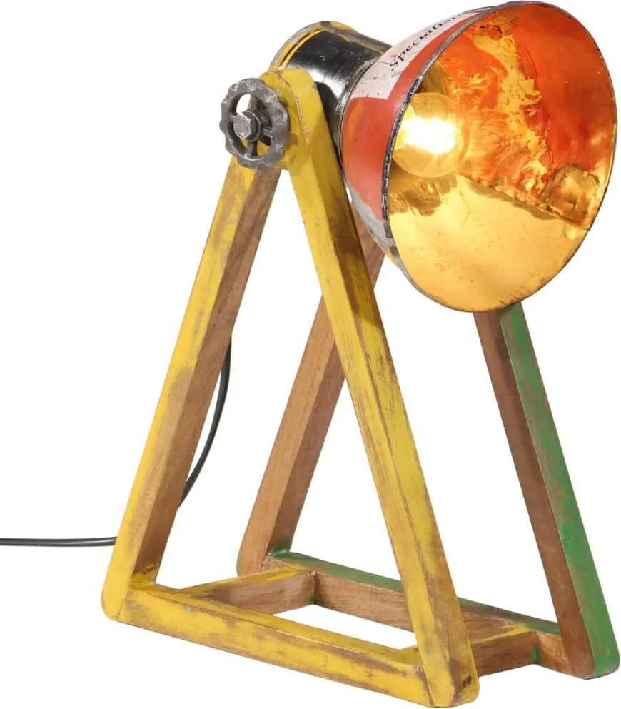 vidaXL Lampă de birou 25 W, multicolor, 30x17x40 cm, E27