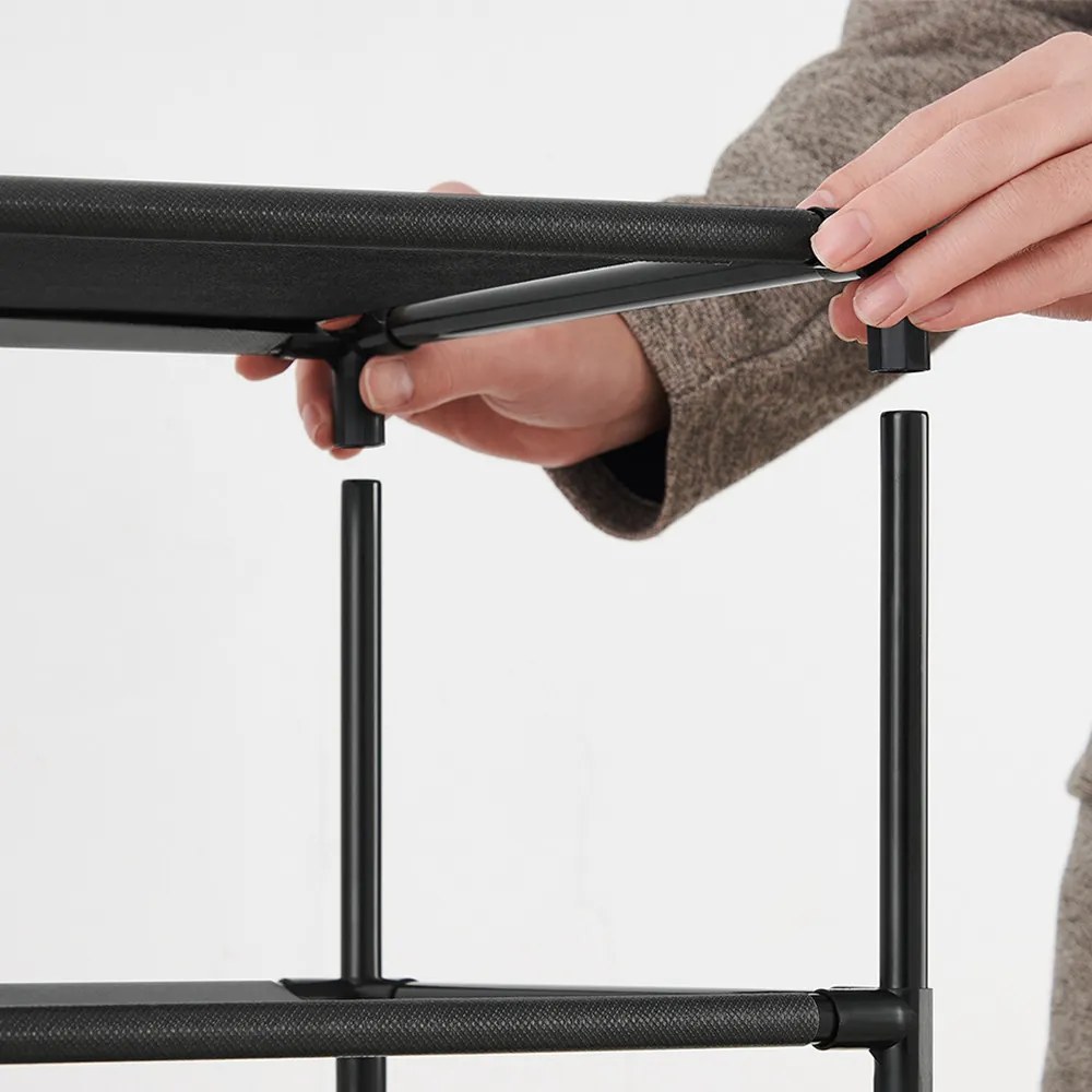 Suport pentru pantofi cu 10 niveluri 45x28x173cm