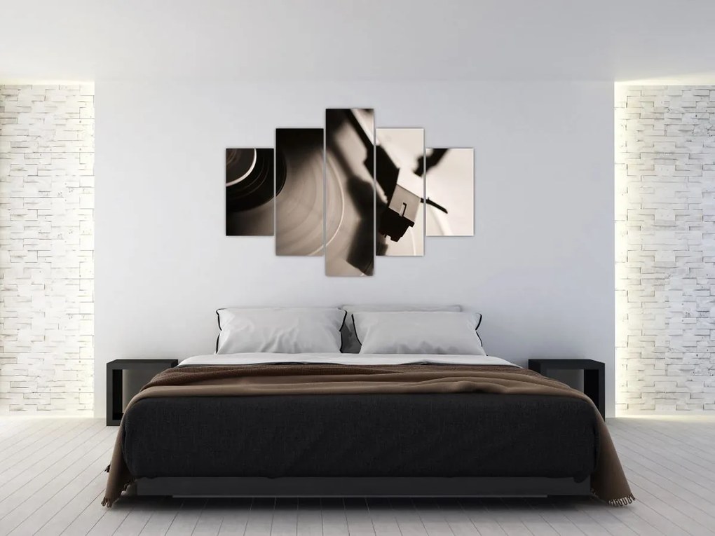 Tablou - Înregistrare gramofonică (150x105 cm)