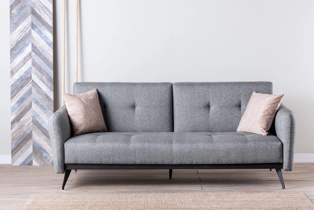 Canapea extensibilă Ron Sofabed - Grey GR111