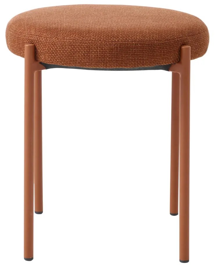 Scaun teracotă din metal Pelican – Unique Furniture