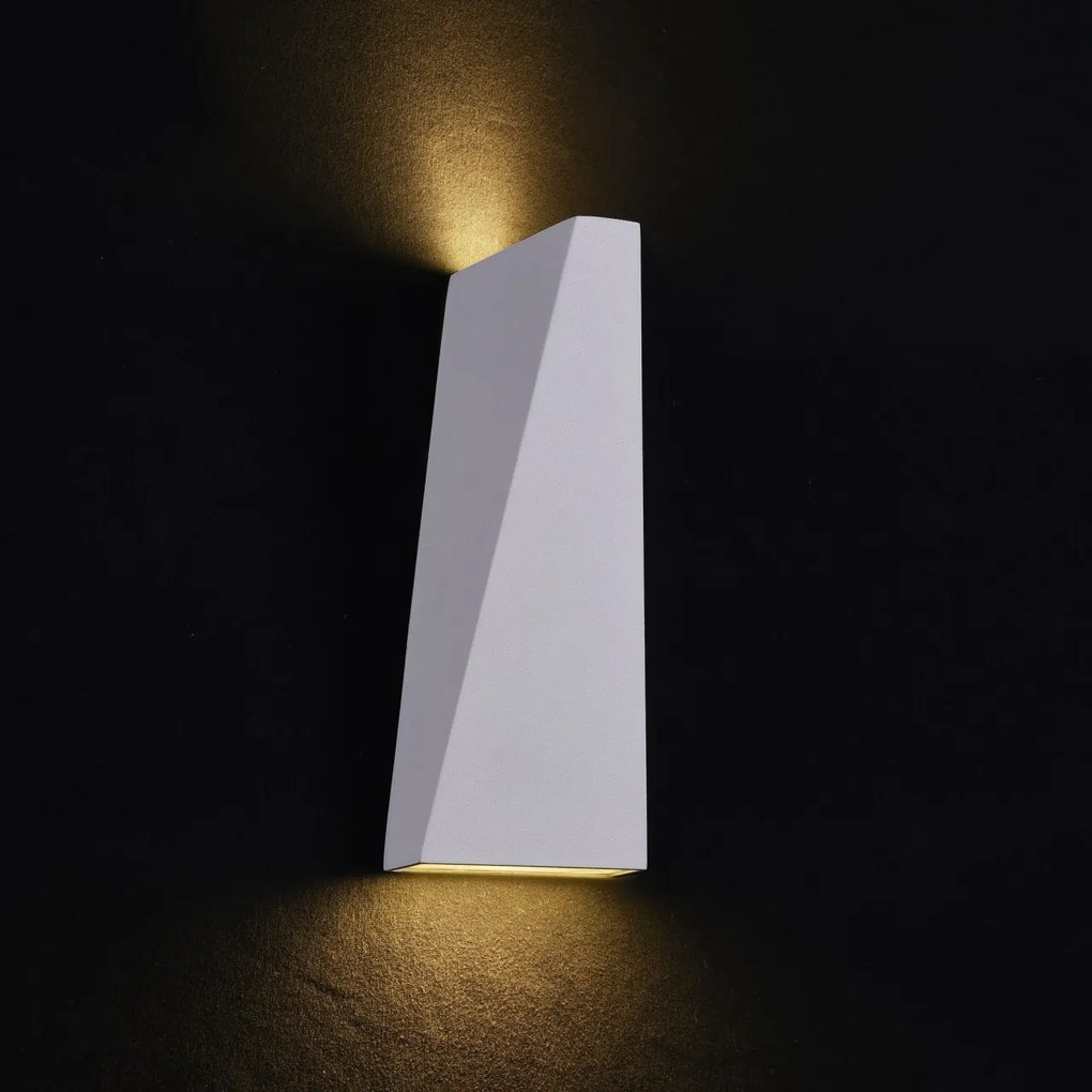 Aplica LED pentru iluminat exterior design modern Times Square IP54 alb MYO580WL-L6W