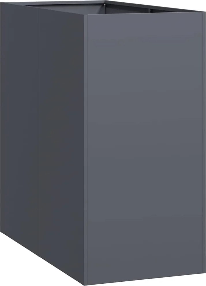 vidaXL Jardinieră Antracit 40x80x80 cm Oțel