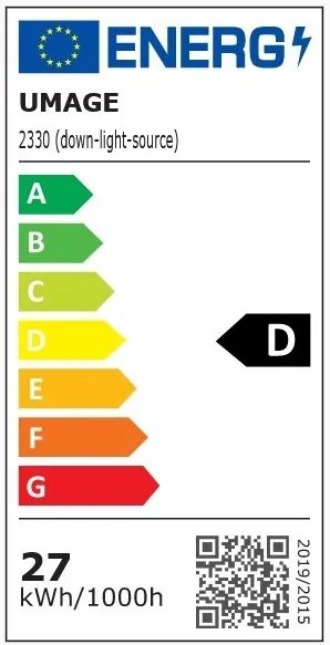 Plafoniera, Lustra LED aplicata design scandinav Asteria Up anthracite, 60cm 2330 VTC
