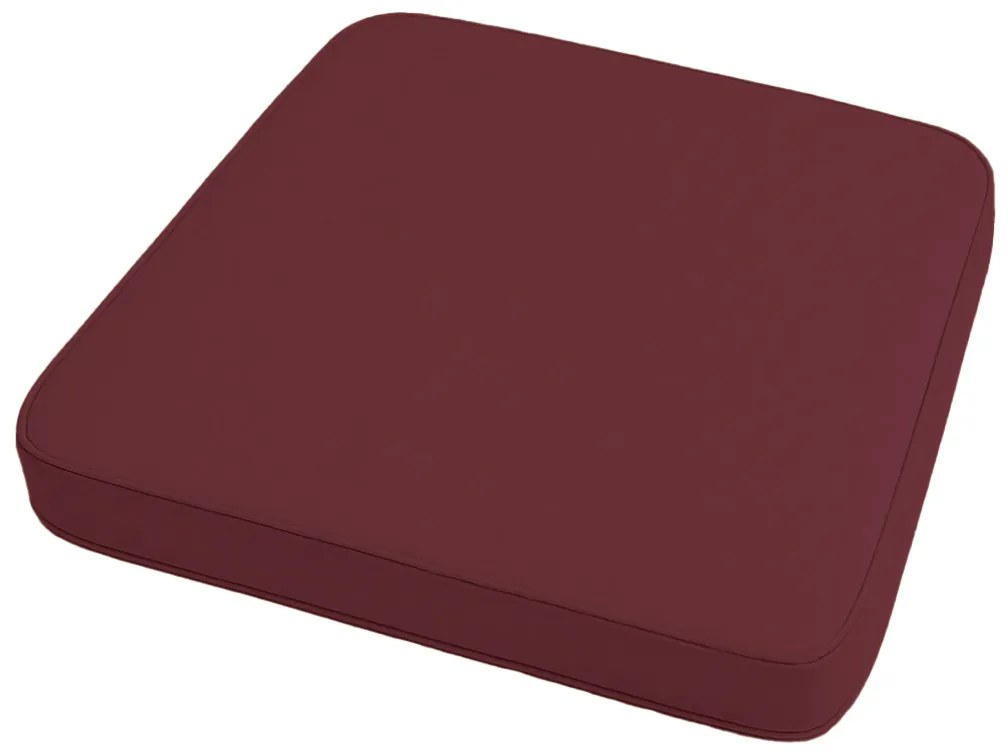 Perna de scaun pentru exterior VIREON 44x45 cm, bordo