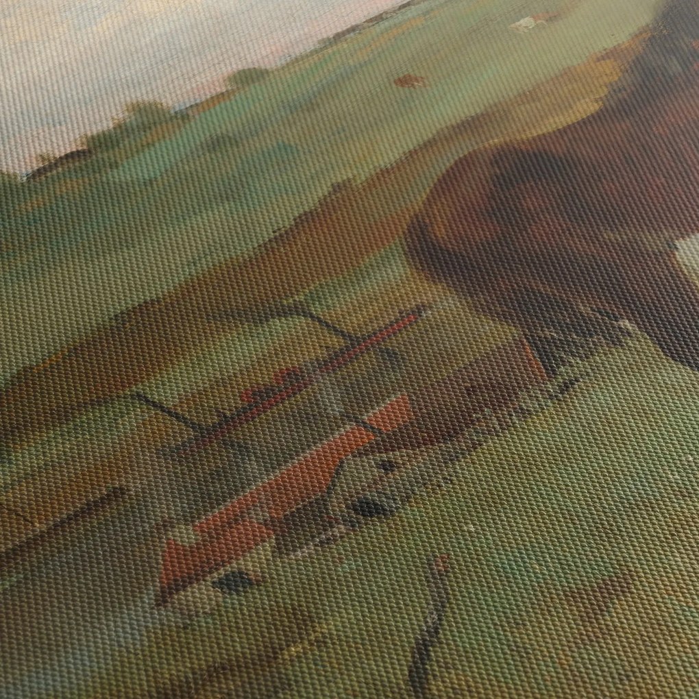 Tablou - Edgar Degas, Horses in a Meadow, reproducere (70x50 cm)