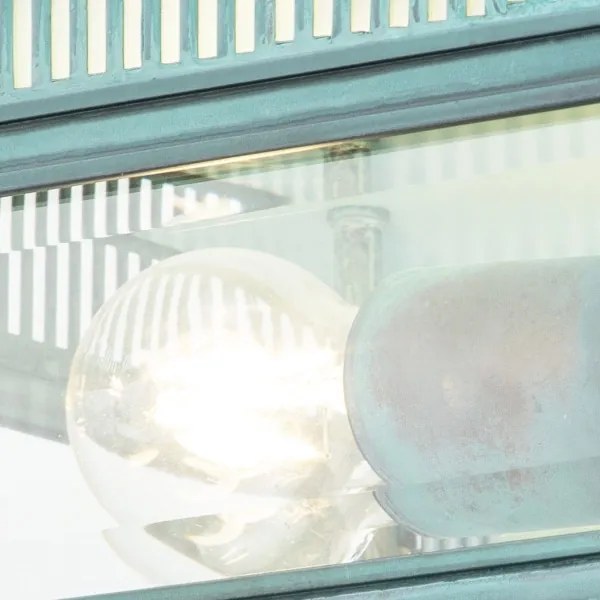 Elstead HOLBORN-F-VDG - Aplica de exterior HOLBORN 2xE27/60W/230V IP44 turcoaz