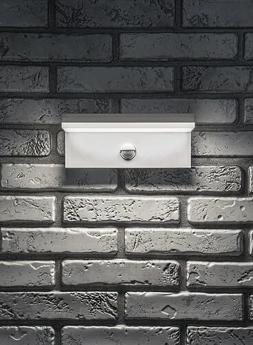 Aplica LED iluminat exterior cu senzor IP54 Zaragoza alb