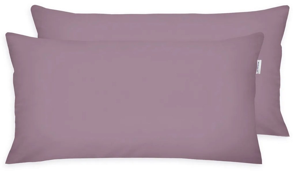 Față de pernă Tom Tailor Cozy Mauve, 40 x 80 cm