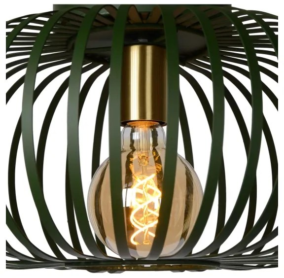 Plafonieră Lucide 78174/40/33 MANUELA 1xE27/60W/230V d. 39,5 cm verde