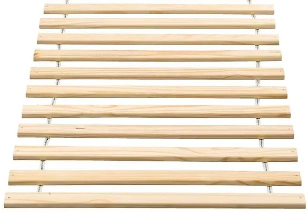 Set de Pat copii Vipack conține un Pat copii Vipack 09 acoperiș și un roll-slat 16s și o SALTEA PAT COPII