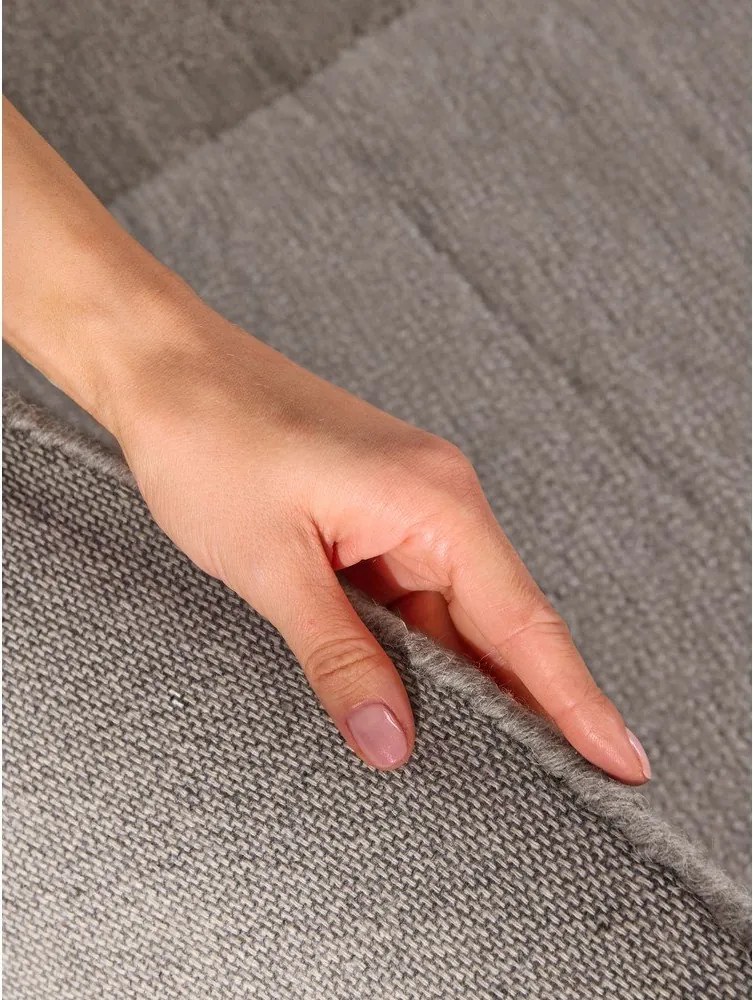 Covor bej țesut manual rotund din lână ø 160 cm Hackney Clarissa – Ted Baker