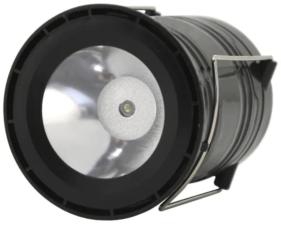 Lampă LED solară portabilă LED/1200mAh neagră