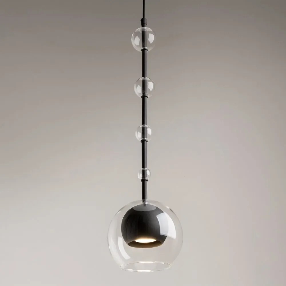 Pendul design modern decorativ Ros negru