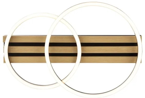 Brilliant - Plafonieră LED reglabilă CALMA, 21W, 230V, neagră