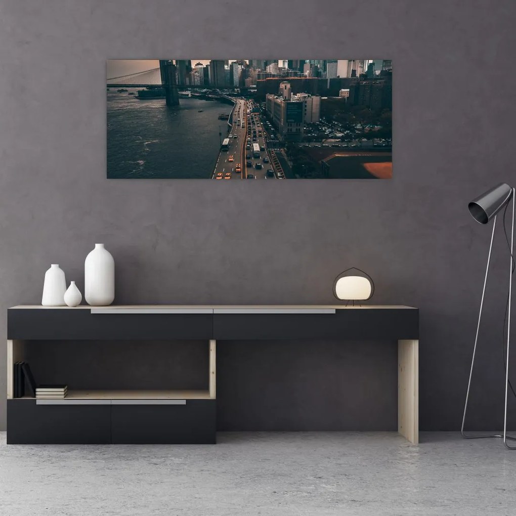 Tablou cu Manhattan (120x50 cm), în 40 de alte dimensiuni noi