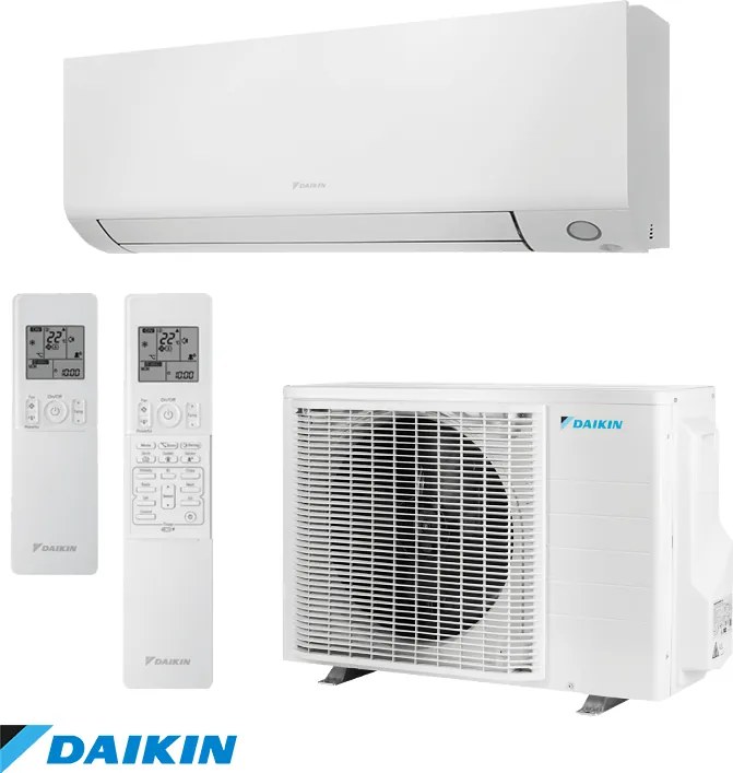 Resigilat: Aparat de aer conditionat inverter Daikin Perfera W FTXM35A + RXM35A, 12000 BTU, 25 m², A+++, Wi-Fi, R-32, Alb