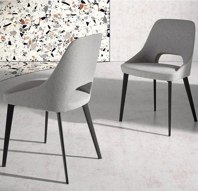 Scaun tapitat design italian Oretha