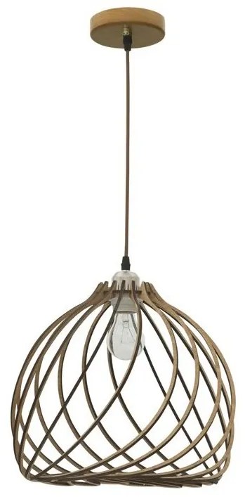 Lustra / Pendul modern design lemn natural Adana NVL-9135061