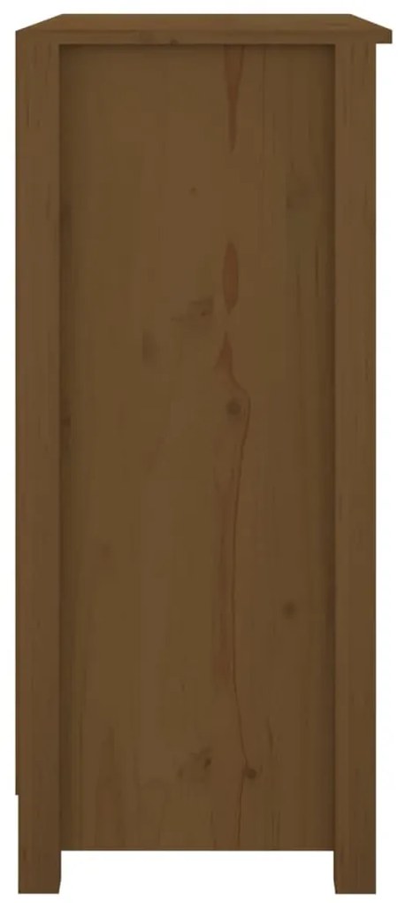 Servanta, maro miere, 70x35x80 cm, lemn masiv de pin 1, maro miere